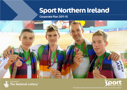 Sport Northern Ireland Corporate Plan 2011-15