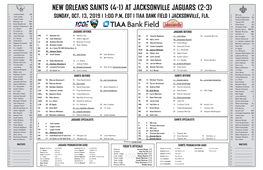 At Jacksonville Jaguars (2-3)