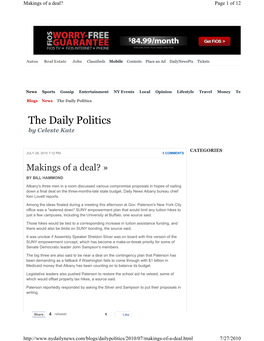 The Daily Politics