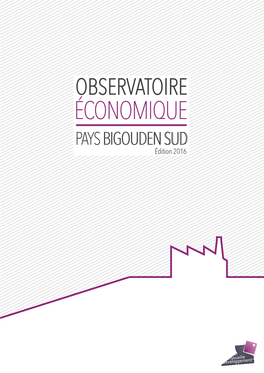 Observatoire Economique Pays Bigouden Sud. Edition 2016