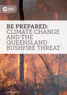 Climate Change and the Queensland Bushfire Threat