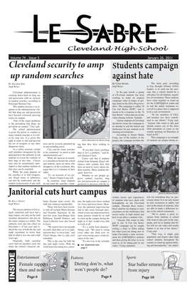 Students Campaign Against Hate Janitorial Cuts Hurt Campus