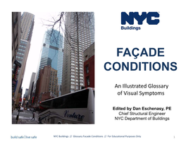Facade Conditions // for Educational Purposes Only 1