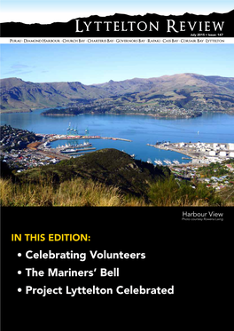 • Celebrating Volunteers • the Mariners' Bell • Project Lyttelton