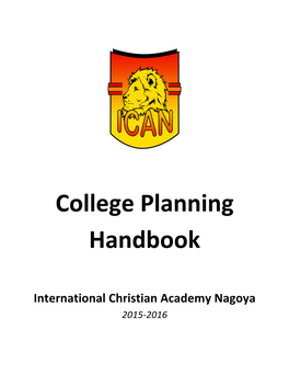 College Planning Handbook