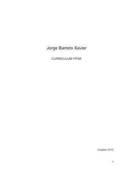 Jorge Barreto Xavier