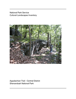 Cultural Landscapes Inventory Appalachian Trail