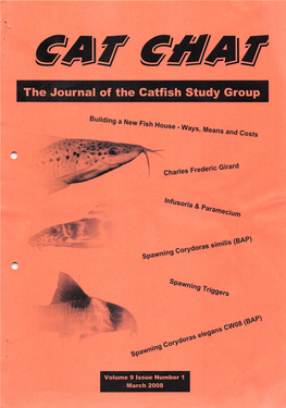 The Journal of the Catfish Study Group