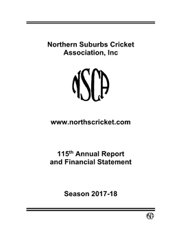 2017-18 NSCA Annual Report