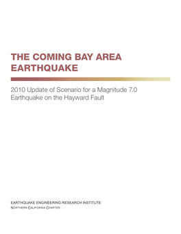 The Coming Bay Area Earthquake