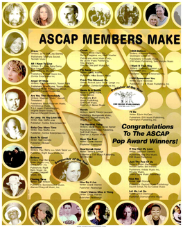 Ascap Members Make