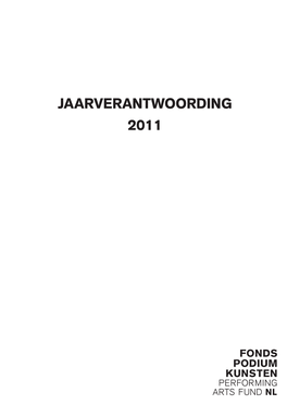 Jaarverantwoording 2011