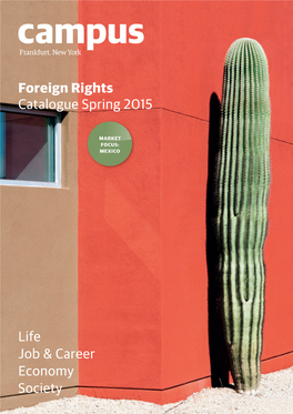 Foreign Rights Catalogue Spring 2015 Life Job & Career Economy
