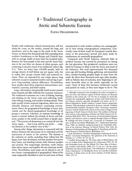 Traditional Cartography in Arctic and Subarctic Eurasia