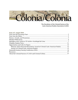 Colonia/Colônia