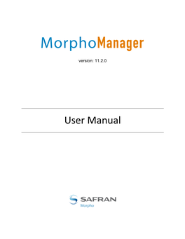 Morphomanager User Manual.Pdf