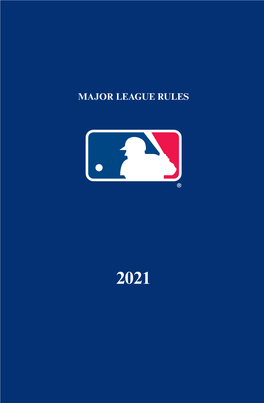 Major League Baseball Rules
