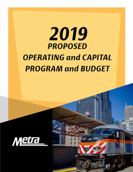 PROPOSED OPERATING and CAPITAL PROGRAM and BUDGET a UP-N