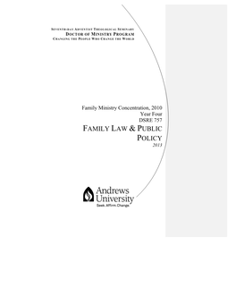 Family Law & Public