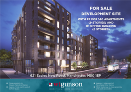 For Sale Development Site with Pp for 140 Apartments (9 Stories) and B1 Office Building (6 Stories)