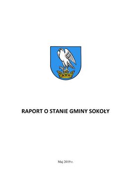 Raport O Stanie Gminy Sokoły Za 2018 R