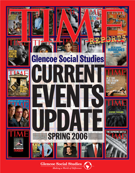 Glencoe Social Studies CURRENT EVENTS UPDATE SPRING 2006 Greatprograms Availablefromglencoe