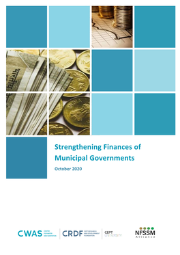 Strengthening Finances of Municipal Governments October 2020