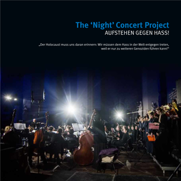 The 'Night' Concert Project