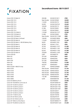 FIX Secondhand 2017-11-07.Numbers-To Print