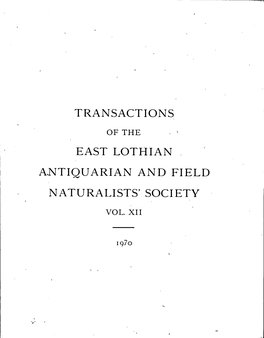 1970 ELA&FN Soc Transactions Vol