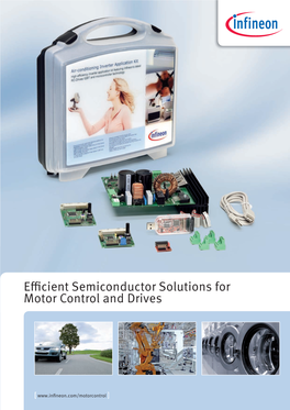 Efficient Semiconductor Solutions for Motor Control and Drives