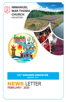 NEWS LETTER FEBRUARY 2020 News Letter FEBRUARY 2020