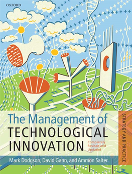 Management of Technological Innovation Strategy and Practice