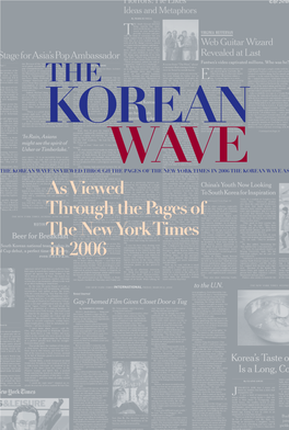 The Korean Wave 2006