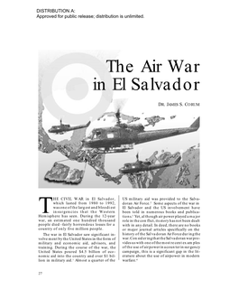 The Air War in El Salvador