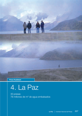 4. La Paz 30 Presas 78 Millones De M3 De Agua Embalsados