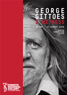 George Gittoes: I Witness – a Sweeping 45 Year Survey of the Work of Artist and Filmmaker, George Gittoes