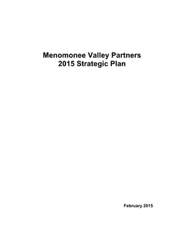 Menomonee Valley Partners Strategic Plan