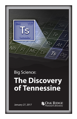 Big Science: the Discovery of Tennessine