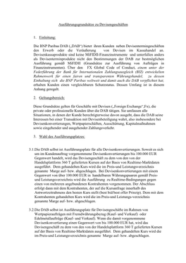Ausführungsgrundsätze Zu Devisengeschäften (PDF | 12