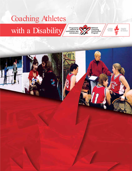 Coaching Athletes with a Disability