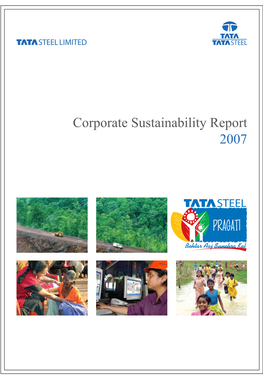 Corporate Sustainability Report 2007 Application Level A
