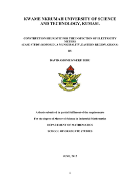 DAVID A. K. BEDU FINAL THESIS.Pdf