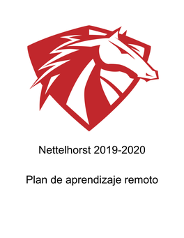 Nettelhorst 2019-2020 Plan De Aprendizaje Remoto