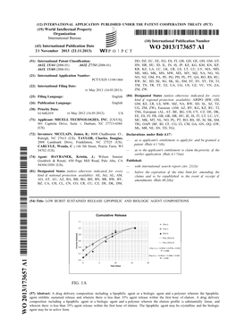 WO 2013/173657 Al 21 November 2013 (21.11.2013) P O P C T