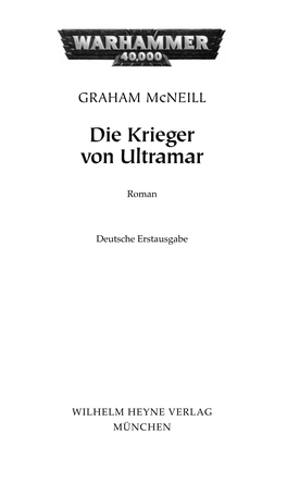 Die Krieger Von Ultramar