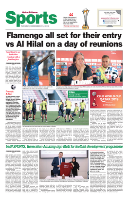 Vs Al Hilal on a Day of Reunions Semi-Final to See Both Sides Reunited with a Familiar Face