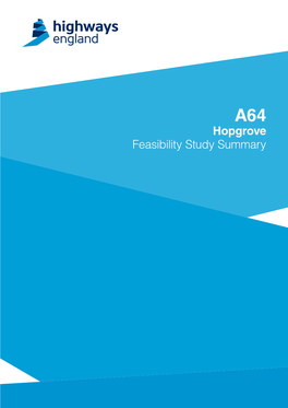 A64 Hopgrove Feasibility Study Summary Contents 1