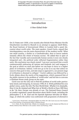 The Emergence of Globalism Is an Intellectual History of the Complex and Nonlinear Genealogy of Globalism in Mid-­Century Visions of World Order