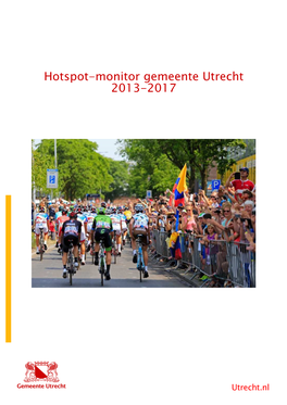 Hotspot-Monitor Gemeente Utrecht 2013-2017